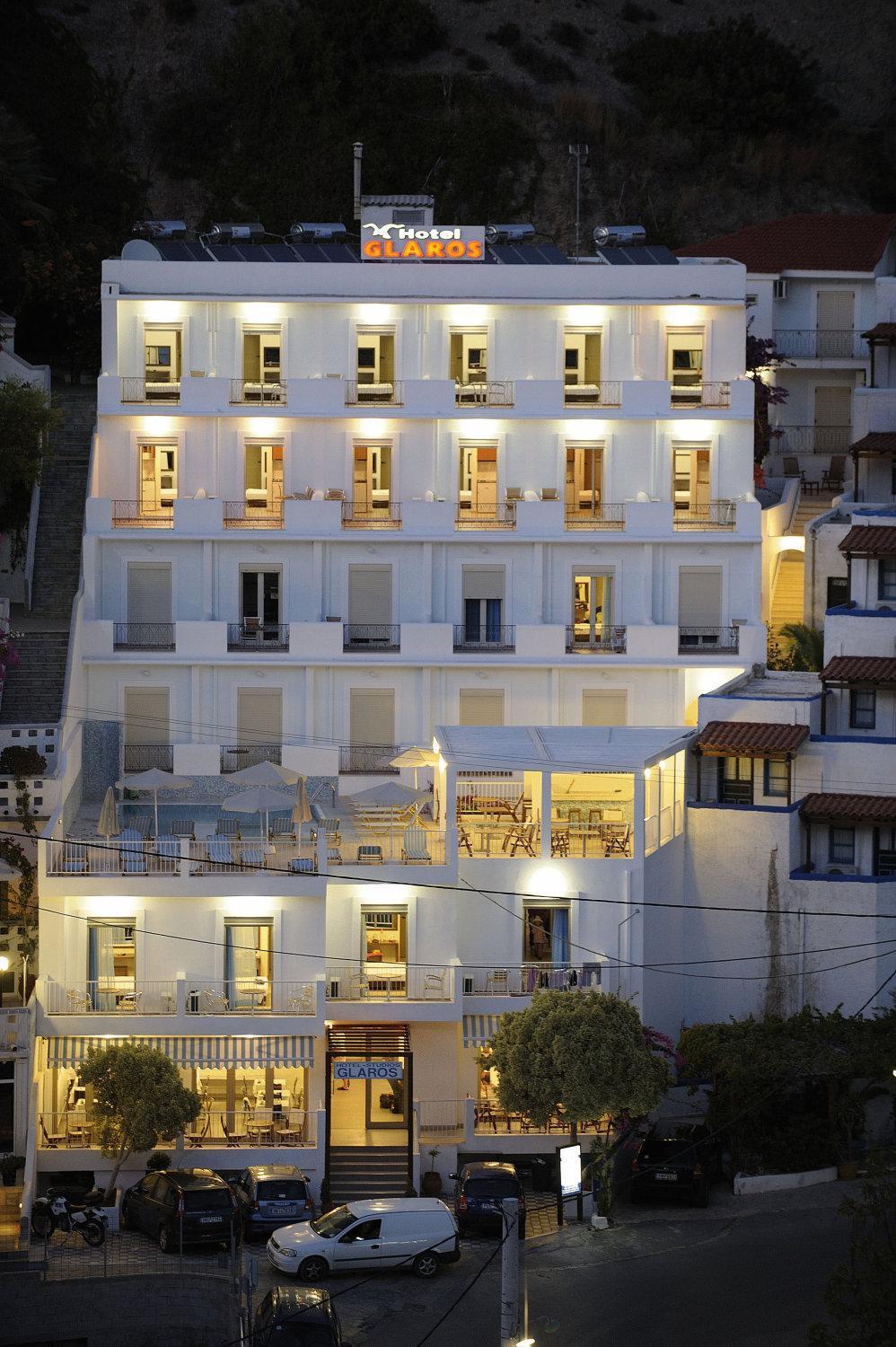 Glaros Hotel Apartment Agia Galini Eksteriør bilde