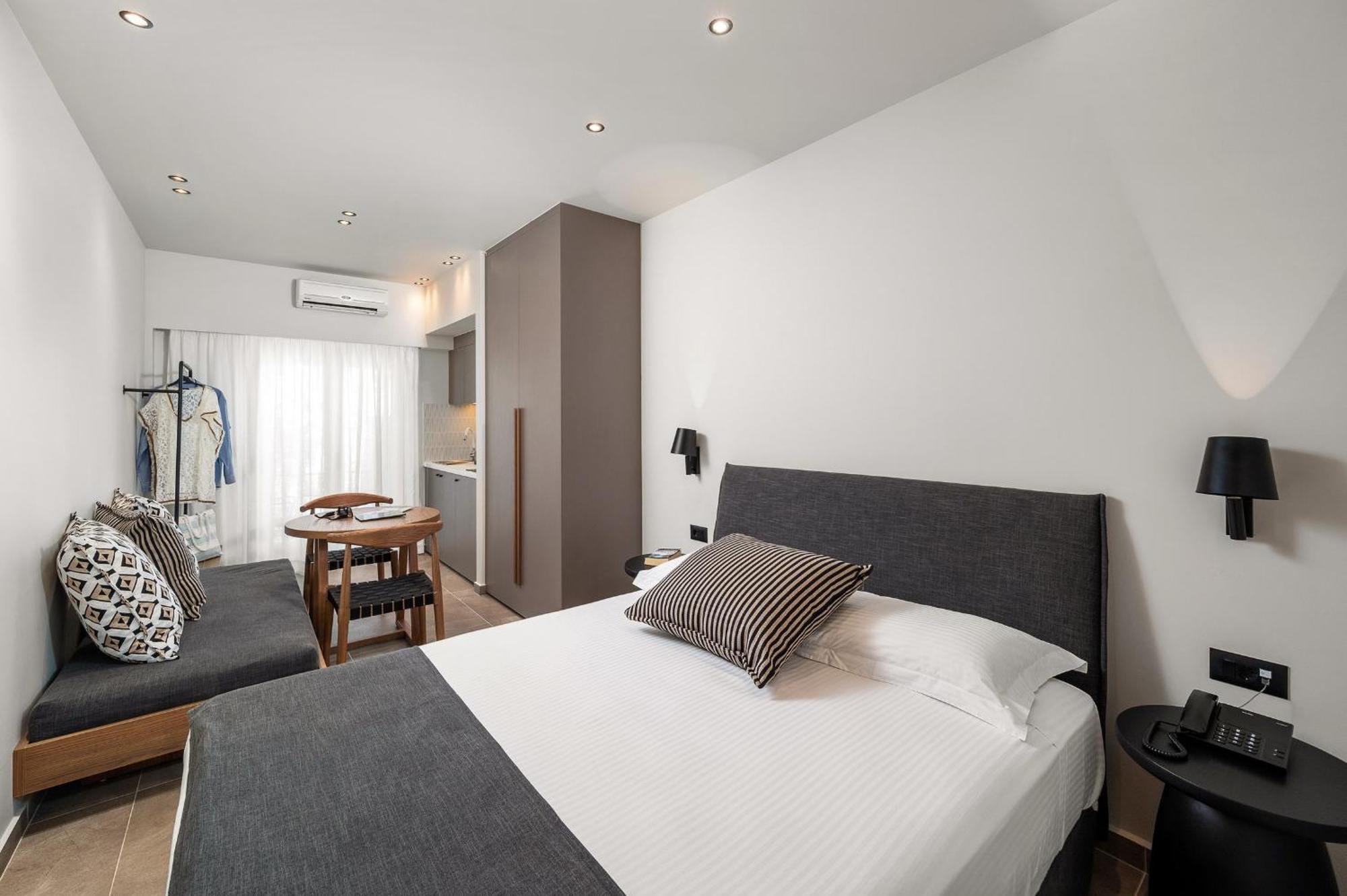 Glaros Hotel Apartment Agia Galini Eksteriør bilde